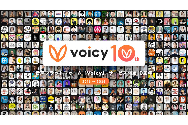 Voicy、サービス開始10周年　収益上位100人の年間売上は平均約700万円 画像