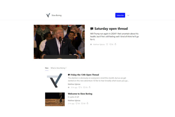 Vox.comの共同創業者が退職して有料ニュースレターを開始…主流メディアで発言する難しさを示唆 画像