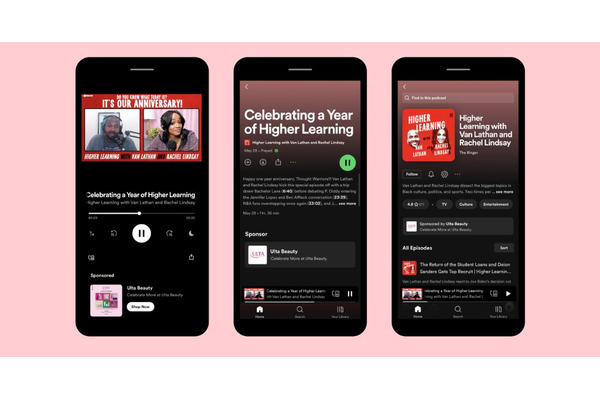 Spotifyが新たな広告フォーマットCTAカードを発表・・・クリックできる音声広告体験 画像